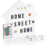 EasyMaxx LED-Leuchtkasten Haus - 173 Buchstaben | 150 Moodjis