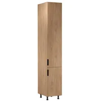 ROYAL24_MARKT Hochschrank - Platzsparend und modern für jede Küche. (Küche Hochschrank, 1-St., Premium - Sorento - D40SPWN L/L) Top Materialien - Zeitloser Stil - Beste Verarbeitung.