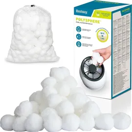 BESTWAY Polysphere Filterbälle weiß 500 g