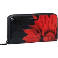 DESIGUAL Mone Flowerina Fiona Geldbörse schwarz rot