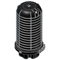 EFB-Elektronik Dome Muffe flach CFOC2-AA