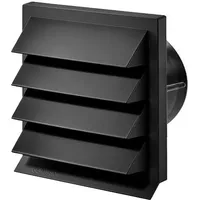 Naber K-JAL 125 Außenjalousie in anthrazit mit Rückstauklappe / Compair flow (Syste...