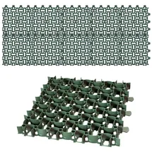 BigDean Rasengitter Paddockplatte 50x50 cm Reitplatzmatten 2,5 m2 grün