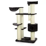 Canadian Cat Company Brockville Kratzbaum 130 x 88 x 163 cm anthrazit