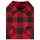 URBAN CLASSICS Ladies Flanell Padded Overshirt - schwarz,