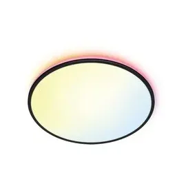 WIZ Deckenleuchte LED 2100 lm Kunststoff dimmbar schwarz