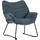 Mr. Deko Loungesessel Aliano Polyester 72 x 76 x 67 cm Blau