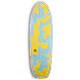 Deck Cutback Surfskates Maze 34" blau|gelb 34"