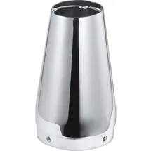 IXIL Endkappe Conical, chrom, für Dämpfer mit D=88mm,