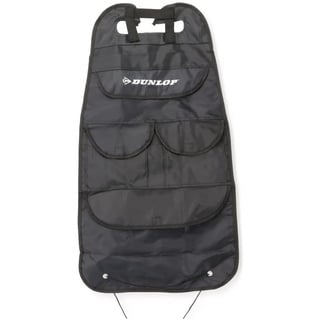 Dunlop 99528 Rückenlehnen-Organizer für Autositz, Schwarz, 41 x 69 cm