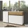 Home Affaire Sideboard Novena 154,8 x 87,6 x 40 cm Alpinweiß / Catania Eiche / Schwarz