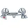 heinrichschulte Classic Line Zweigriff Brausebatterie Duscharmatur Messing verchromt