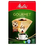 Melitta 1x4 Gourmet Kaffeefilter naturbraun 80 St.