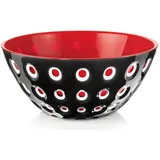 Guzzini Le Murrine Schüssel Schwarz/Rot 25 cm
