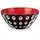 Guzzini Le Murrine Schüssel Schwarz/Rot 25 cm