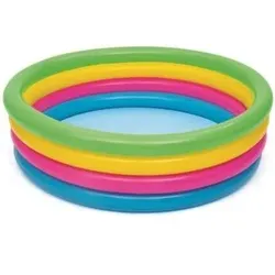 BESTWAY 51117 3-Ringe-Pool Summer 145 cm Ø