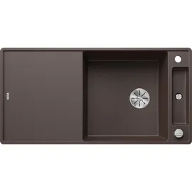 Blanco Axia III XL 6 S-F cafe + Excenterbetätigung + InFino + Holzschneidbrett