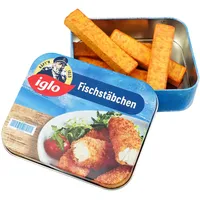 Tanner 0969.9, Iglo Fischstäbchen in Metalldose für Kaufmannsladen