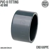 BEVO PVC Klebekappe 40 mm