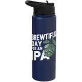 Brewtiful Day For An IPA - Lustiges IPA-Bier Stainless Steel Insulated Water Bottle