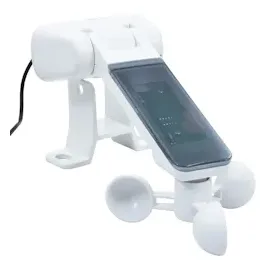 vidaXL Automatische Markise mit LED & Windsensor 500x350 cm Cremeweiß