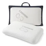 MSS e.K. Cashmere Nacken-Kissen 70 x 40 cm Weiß