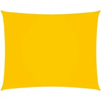 VidaXL Sonnensegel Oxford-Gewebe Rechteckig 6x7 m Gelb