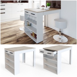 Vicco Bartisch Repose Stehtisch Loungetisch Tresentisch Tisch Küchentisch Regal