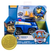 PAW PATROL 6026050 - Chase Polizeifahrzeug und Figur (Basic Vehicle)