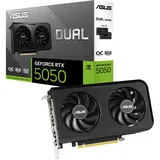 Asus DUAL GeForce RTX 5050 OC Edition Grafikkarte 8GB GDDR6, 1xHDMI, 3xDP