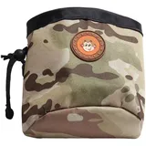 kowaku Kleine Haustier Hund Snack Taille Pouch Hund Snack Leckerli-Tasche, Gelb+Camouflage, 13x6x14.5cm