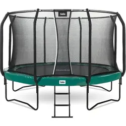 Trampolin - First Class - 305 cm - Rund Graun GRÜN 305