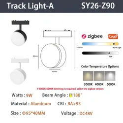 6-mm-Streifen – Smart Zigbee andere Lichter Typ A Weiß 9W