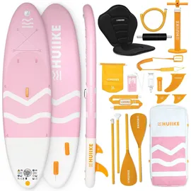 huiike Stand Up Paddling Board 305 x 84 x 15 cm rosa|grün
