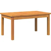 vidaXL Couchtisch 1-tlg. Öl-Natur Massivholz Akazie braun