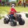 Homcom Elektroquad Kinder Quad 12V orange (1-tlg)