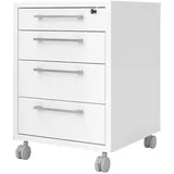 Möbel Kraft Success Rollcontainer 48,2 x 49,1 x 68,2 cm Weiß