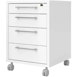 Möbel Kraft Success Rollcontainer 48,2 x 49,1 x 68,2 cm Weiß