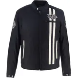 von Dutch Speed Racer Motorrad Textiljacke Beige/Schwarz S