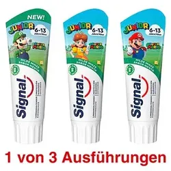Signal JUNIOR SUPER MARIO 6-13 Jahre Kinderzahnpasta 75 ml