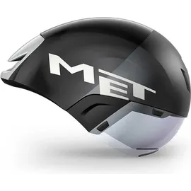 MET-Helmets Codatronca 56-58 cm schwarz/silber matt 2023
