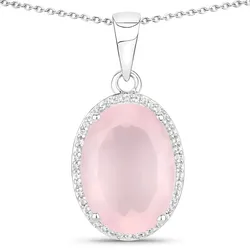 Rafaela Donata Kette Sterling Silber Lapislazuli in Rose Damen 