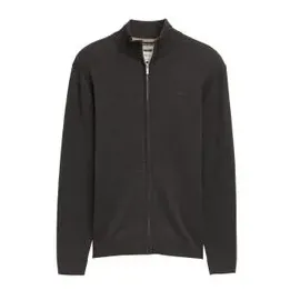 Tom Tailor Strickjacke BASIC KNIT JACKET in Schwarz XL
