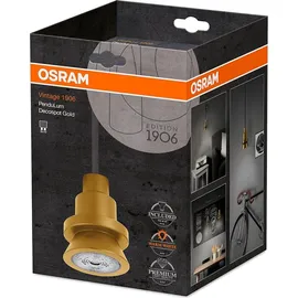 Osram Vintage Edition 1906 4-flg. GU10 6,8 cm oval gold