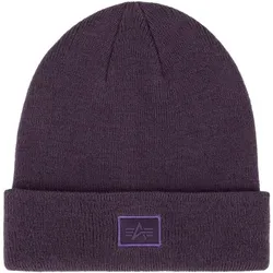 Alpha Industries  Hut Essential Beanie - Plum  in Violett, Einheitsgrösse