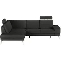 Kollektion Kraft Ecksofa  Dana ¦ schwarz ¦ Maße (cm): B: 269 H: 86 T: 222