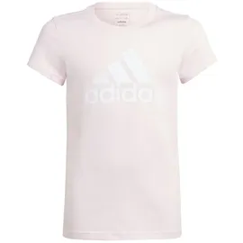 Adidas Essentials Big Logo Cotton T-Shirt Mädchen clear pink/white