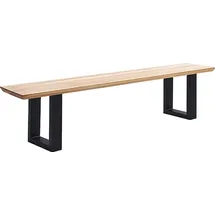 MCA living Sitzbank Palais Bank Schwarz 180 x 50 x 40 cm