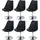 MCW Drehstuhl Vaasa T501 Kunstleder schwarz 6er Set