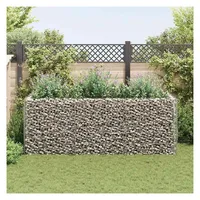 vidaXL Gabionen-Hochbeet 270 × 90 × 100 cm